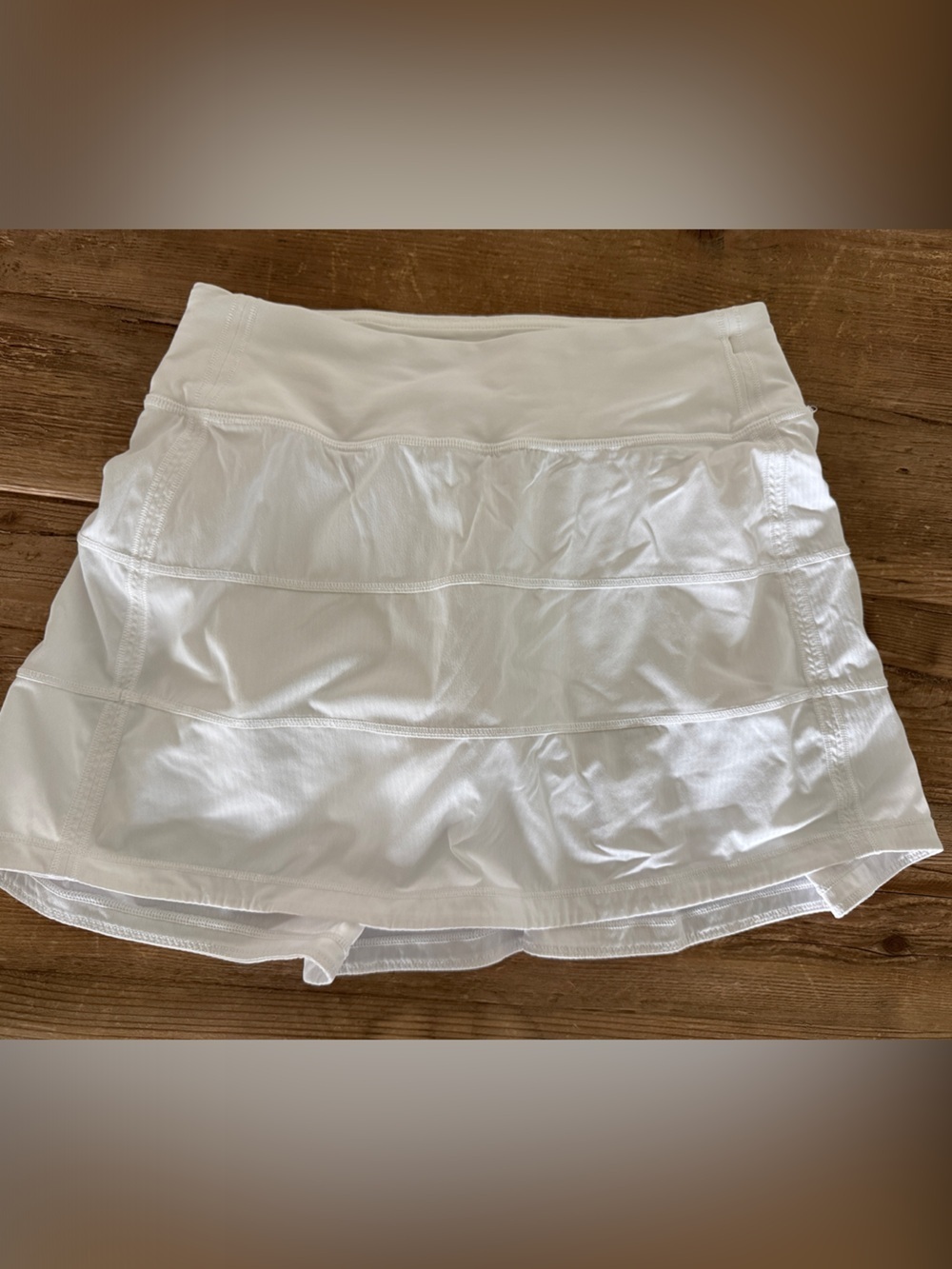 White Lululemon Active Skort